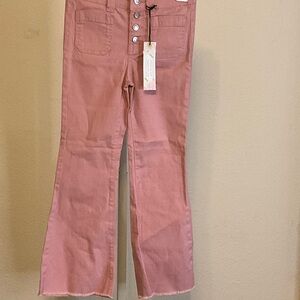 Celebrity Pink Flare Jeans in Rose